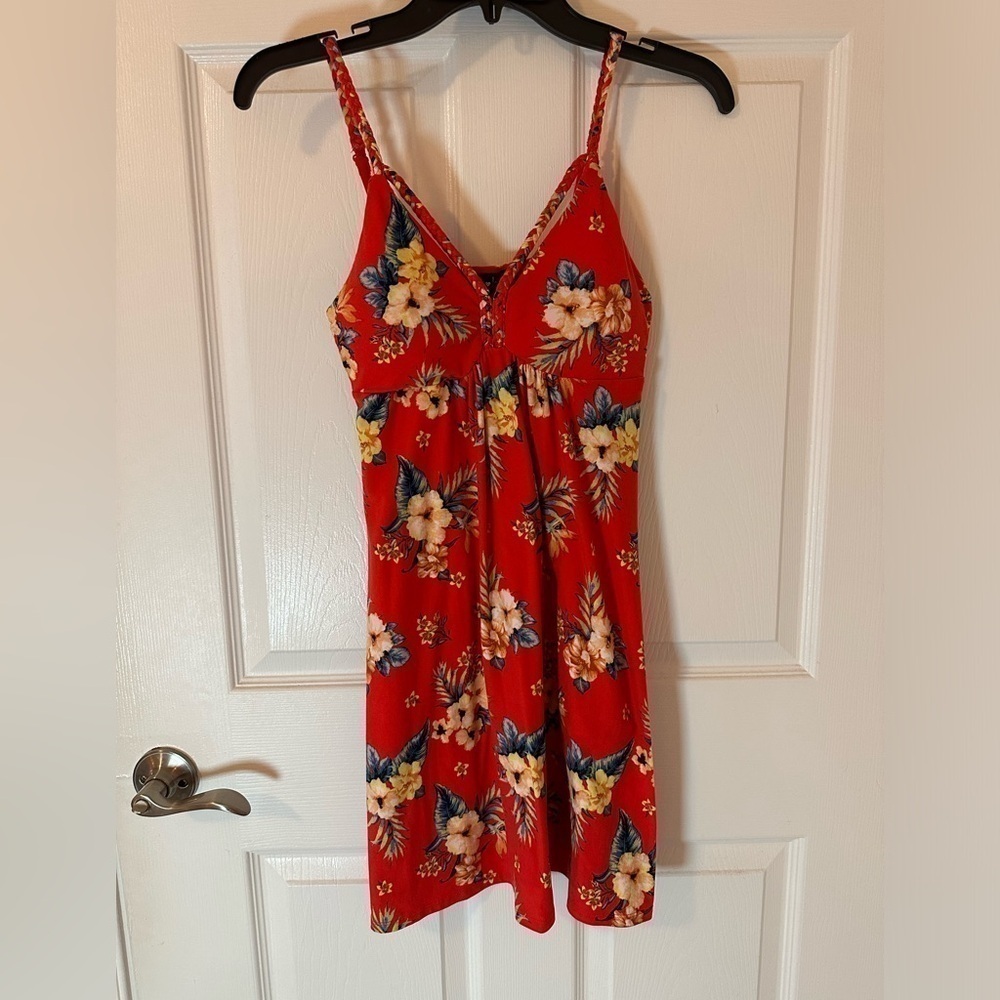 Tropical Flower Dress